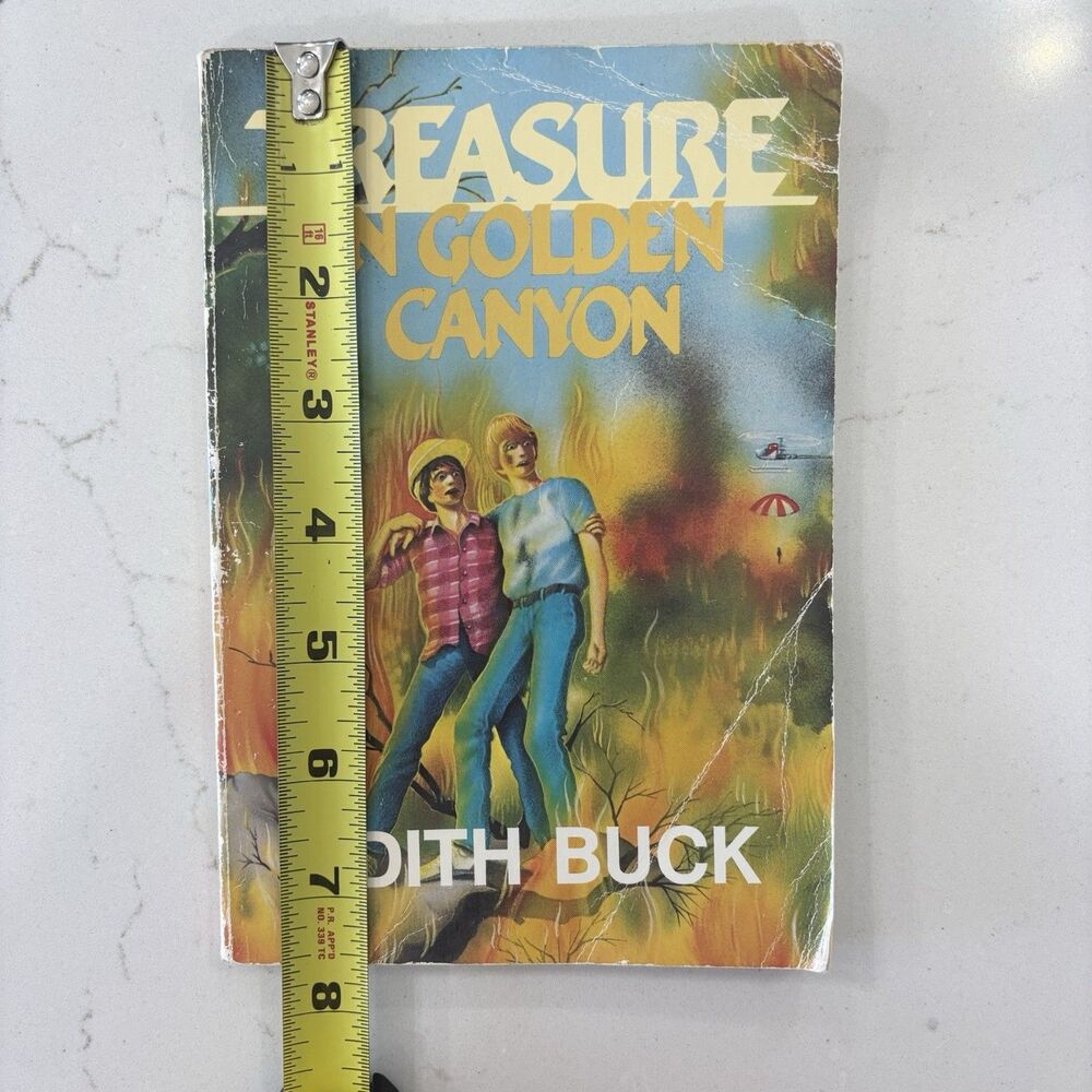 Vtg Treasure In Golden Canyon Book by Edith Buck 1983 A Winner Book Christian - Picture 10 of 10